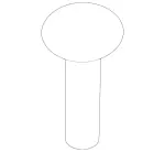 1646981530 - Covering and Lining: Grommet for Mercedes-Benz Image