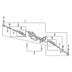 R1MZ3A130C - : Outer Tie Rod for Ford Image