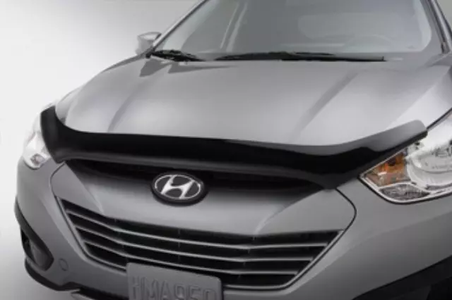 2S024ADU00 - Exterior: 2010-2019 Hyundai Hood Air Deflector for Hyundai: Genesis Coupe, Sonata, Tucson Image