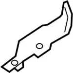 638294GA0A - Body: Fender Rear Cover for INFINITI: Q50 Image