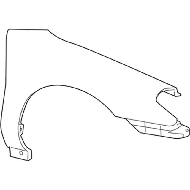 YF1Z16006AA - Body: Fender for Ford Image