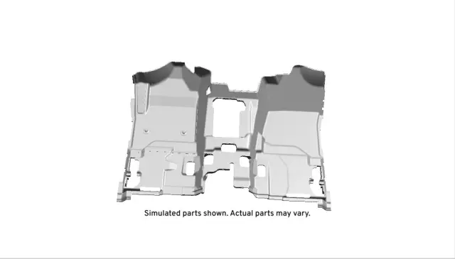 23309138 - : Jet Black Floor Panel Carpet for GM Image