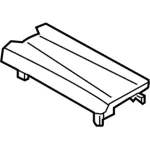 DP5Z5406024AB - Body: Lid Assembly for Lincoln: MKZ Image