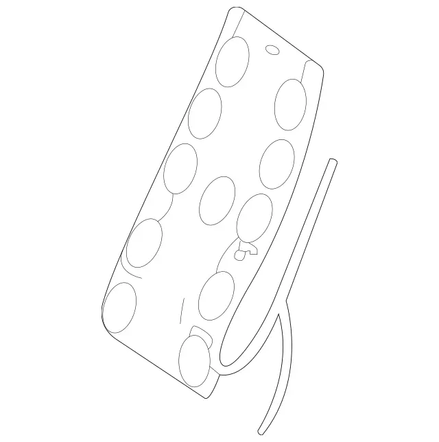 1678003400 - Rear Seat Bench: Valve Block for Mercedes-Benz: GLS450, GLS580, GLS63 AMG, Maybach GLS600 Image image