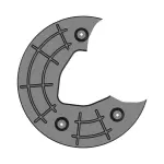 4779794AB - Brakes: Brake Shield, Right for Mopar Image