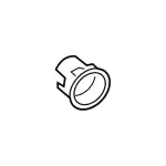 KB3Z15K861BBPTM - Body: Retainer for Ford Image