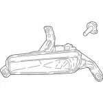 JL1Z15200A - : Fog Lamp Assembly for Ford: Expedition Image