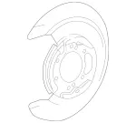 4634230420 - : Brake Cover Plate for Mercedes-Benz Image