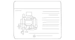 2205844217 - Tools and Accessories: Information Label for Mercedes-Benz: CL500, S55 AMG Image