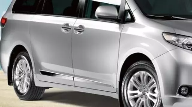 Moldings, Lower Door, Bright Chrome - Toyota (PT29A-08100)