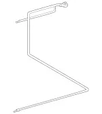 215540003098 - : Pos.Cable for Mercedes-Benz: CL500, CL55 AMG Image