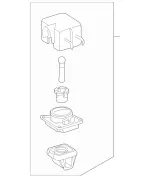 2035402617 - Electrical Equipment and Instruments: Parts Kit, Dist. Sensor for Mercedes-Benz Image