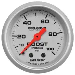 4306 - : GAUGE, BOOST, 2 1/16", 100PSI, MECHANICAL, ULTRA-LITE for AutoMeter Image