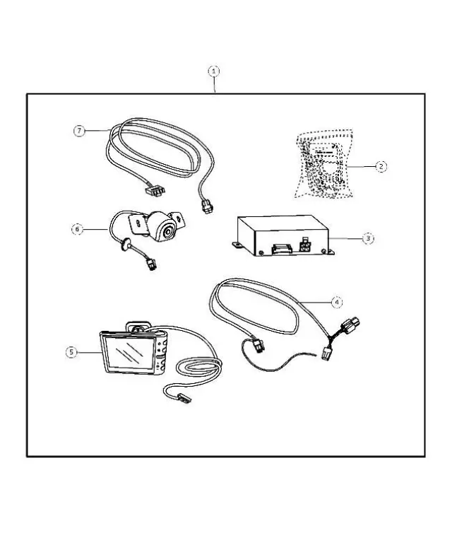 68004405AB - : Wiring Harness for Dodge: Nitro Image