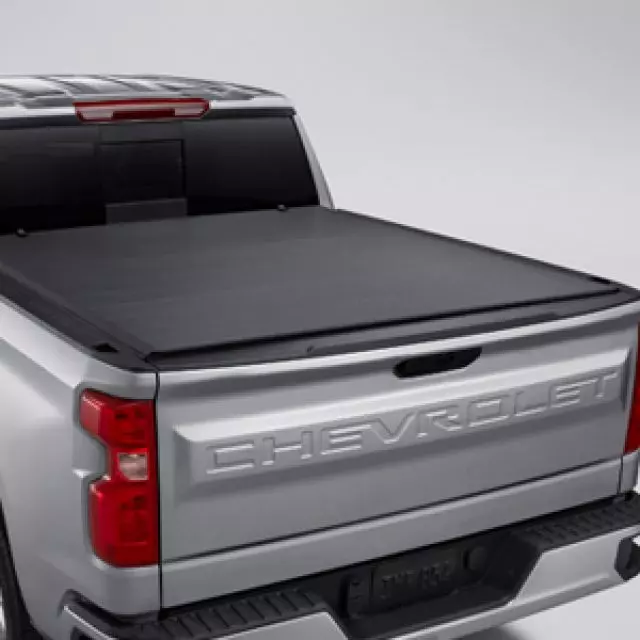 84060322 - Exterior: Bed Tonneau Cover, Soft Roll-Up for GM Image
