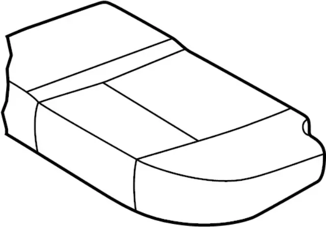 883701W301 - Body: Cushion Cover for INFINITI: QX4 Image