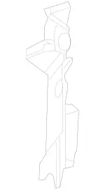 2315050988 - : Cover For Air Inlet for Mercedes-Benz Image