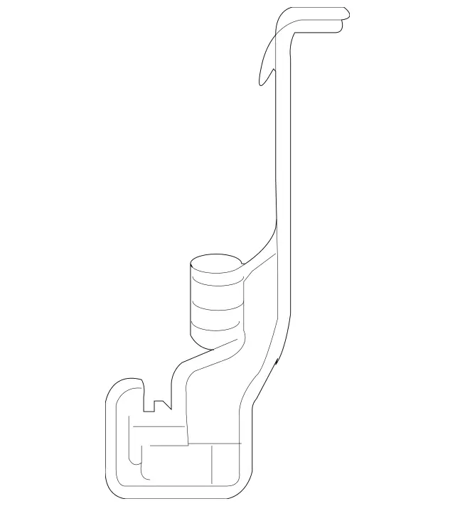 2218300961 - Windshield Washer, Emergency Equipmt: Heat Exchanger for Mercedes-Benz: 300S, CL550, CL600, CL63 AMG, CL65 AMG, S600, S63 AMG Image image