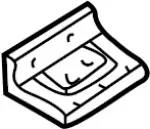 280701W300 - : Amplifier Upper Bracket for INFINITI: QX4 Image