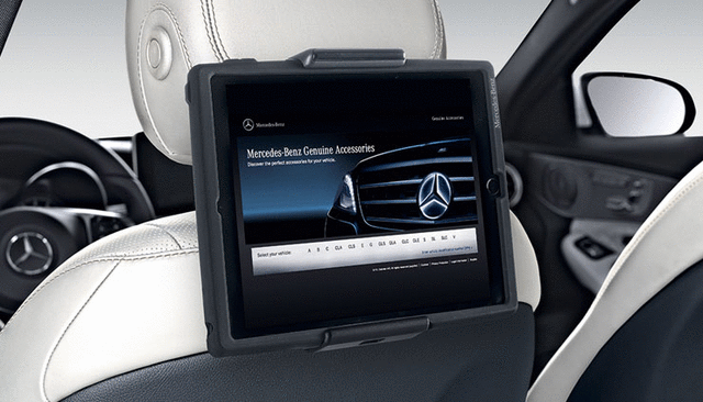 8272200 - Interior Equipment: Mount For Tablet Pc (Code 866) for Mercedes-Benz: 180A, 220a, A220, A35 AMG, AMG GT 43, AMG GT 53, AMG GT 63, AMG GT 63 S, AMG GT 63 S E Performance, B250e, C250, C300, C350, C350e, C400, C43 AMG, C450 AMG, C63 AMG, C63 AMG S, CLA250, CLA35 AMG, CLA45 AMG, CLA45 AMG S, CLS450, CLS53 AMG, E300, E350, E400, E43 AMG, E53 AMG, E550, E63 AMG S, EQB 250+, EQB 300, EQB 350, G550, G63 4x4 Squared AMG, G63 AMG, GLC300, GLC43 AMG, GLC63 AMG, GLC63 AMG S, GLE300d, GLE350, GLE400, GLE43 AMG, GLE450, GLE450e, GLE53 AMG, GLE550e, GLE580, GLE63 AMG, GLE63 AMG S, GLK250, GLK350, GLS350d, GLS450, GLS550, GLS580, GLS63 AMG, Maybach GLS600, Maybach S550, Maybach S560, Maybach S600, Maybach S650, S450, S550, S550e, S560, S600, S63 AMG, S65 AMG, Sprinter 2500 Image