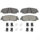 OEX2439 - : OEX Rear Disc Brake Pad Set Premium Ceramic for WAGNER BRAKE Image
