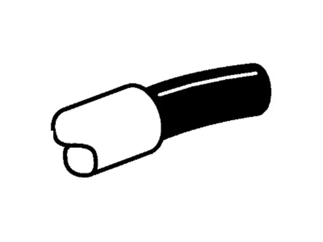 YF1Z8075AA - Cooling System: Overflow Hose for Ford: Taurus | Mercury: Sable Image