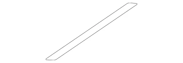 156989008565 - Rear-End Door: Adhesive Tape Precut Part for Mercedes-Benz: GLA250, GLB250, GLB35 AMG Image image