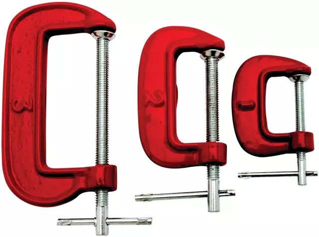 1491 - : 1ea 1", 2" and 3" Clamp. Heavy Duty Iron Construction. for Performance Tool Image