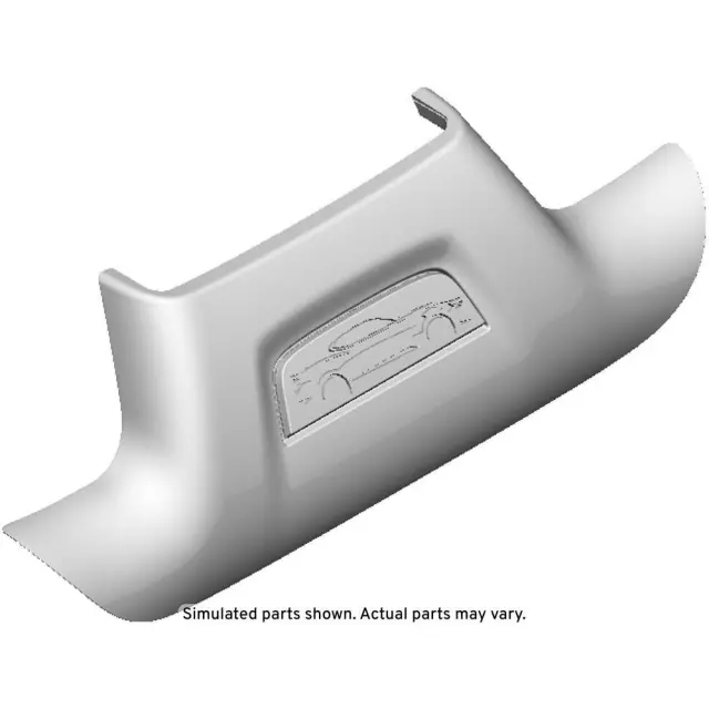 84626927 - : Black Steering Wheel Spoke Lower Cover for GM Image