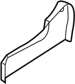 87381AM700 - Body: Finish Panel for Infiniti Image image