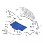 JL1Z16738B - Body: Insulator for Ford: Expedition Image