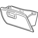 3L5Z1006024AAB - Body: Glove Box Door for Ford: Explorer Sport, Explorer Sport Trac Image