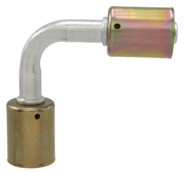 14330 - : 90 Degree In-line Splicer, Aluminum, Standard Diameter Beadlock, A/C Fitting for FOUR SEASONS Image