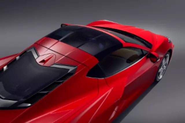 85004257 - : Transparent Removable Roof Panel for Chevrolet: Corvette Image