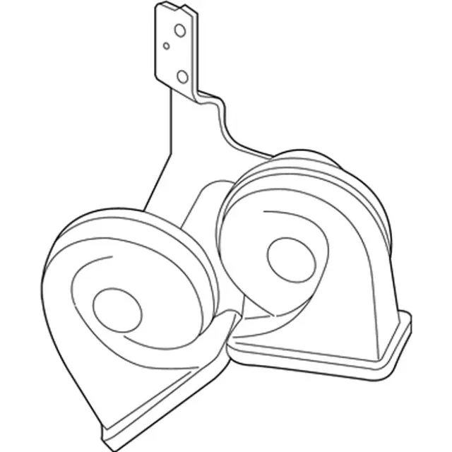Horn Assembly Low Pitch - Ford (CK4Z-13832-D)