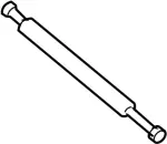 E4C30JK01KNW - Body: Value Advantageâ„¢ STAY ASSY TRUNK LID for INFINITI: G25, G35, G37, Q40, Q60 Image