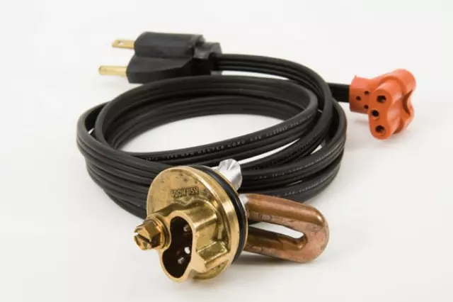 U865001000 - Exterior: Engine Block Heater - 3 And 4 Door for Hyundai: Accent, Elantra, Santa Fe, Tiburon, Tucson Image