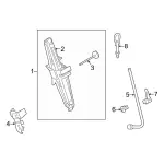 KT1Z17080C - Body: Jack Assembly for Ford: Transit Connect Image
