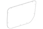 9077371600 - : Upper Trim Panel for Mercedes-Benz: Sprinter 1500, Sprinter 2500, Sprinter 3500, Sprinter 3500XD, Sprinter 4500 Image