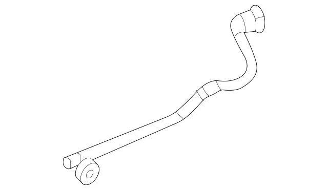 1675016300 - Radiator: Bleed Line for Mercedes-Benz: GLE350, GLE450, GLE53 AMG, GLS450 Image image