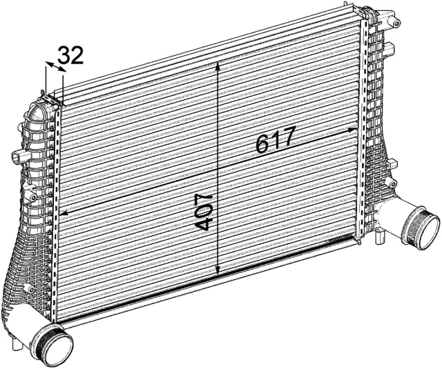 CI207000P - : Intercooler for Behr Image