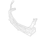 1668853965 - Detachable Parts: Basic Carrier, Bumper for Mercedes-Benz: GLE300d, GLE350, GLE400, GLE550e, GLE63 AMG, ML250, ML350, ML400, ML550, ML63 AMG Image