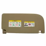 JL3Z1504105DC - : Visor Assembly Sun for Ford Image