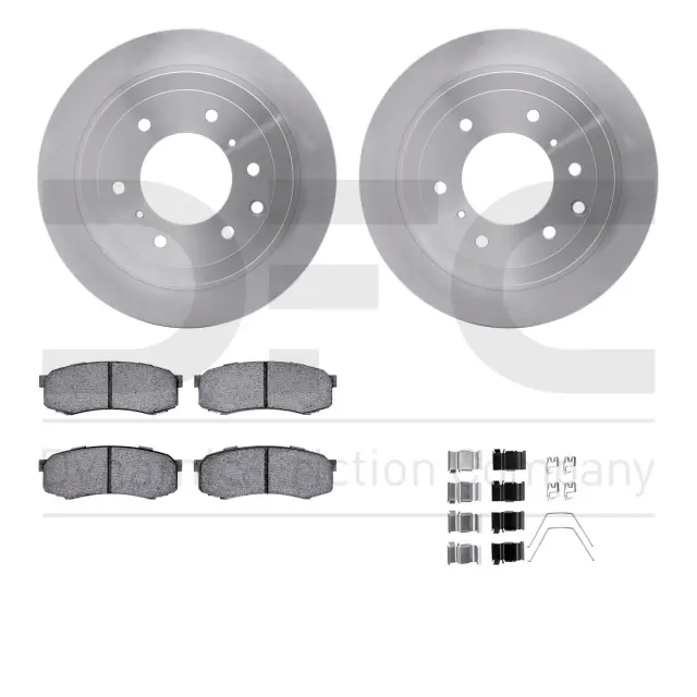641292007 - : DFC Brake Rotor- HD Brake Pad - Hardware for DYNAMIC FRICTION Image