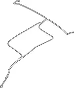 282435CA0A - Electrical: Antenna Cable for Infiniti Image