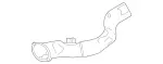 2185281008 - : Air Duct for Mercedes-Benz Image