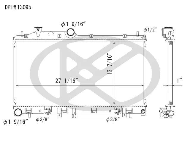 A13095 - : Koyorad Radiator for Koyo Image