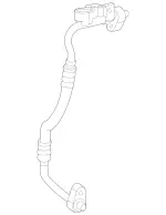 177830260264 - Heating and Ventilation: Refrigerant Line for Mercedes-Benz Image