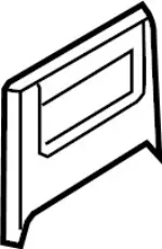 96930JK40C - Body: Rear Ashtray for INFINITI: G25, G37, Q60 Image