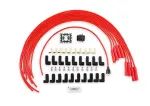 5040R - : Spark Plug Wire Set - 8mm - Universal - Red Wire with Red Straight Boots for ACCEL Image